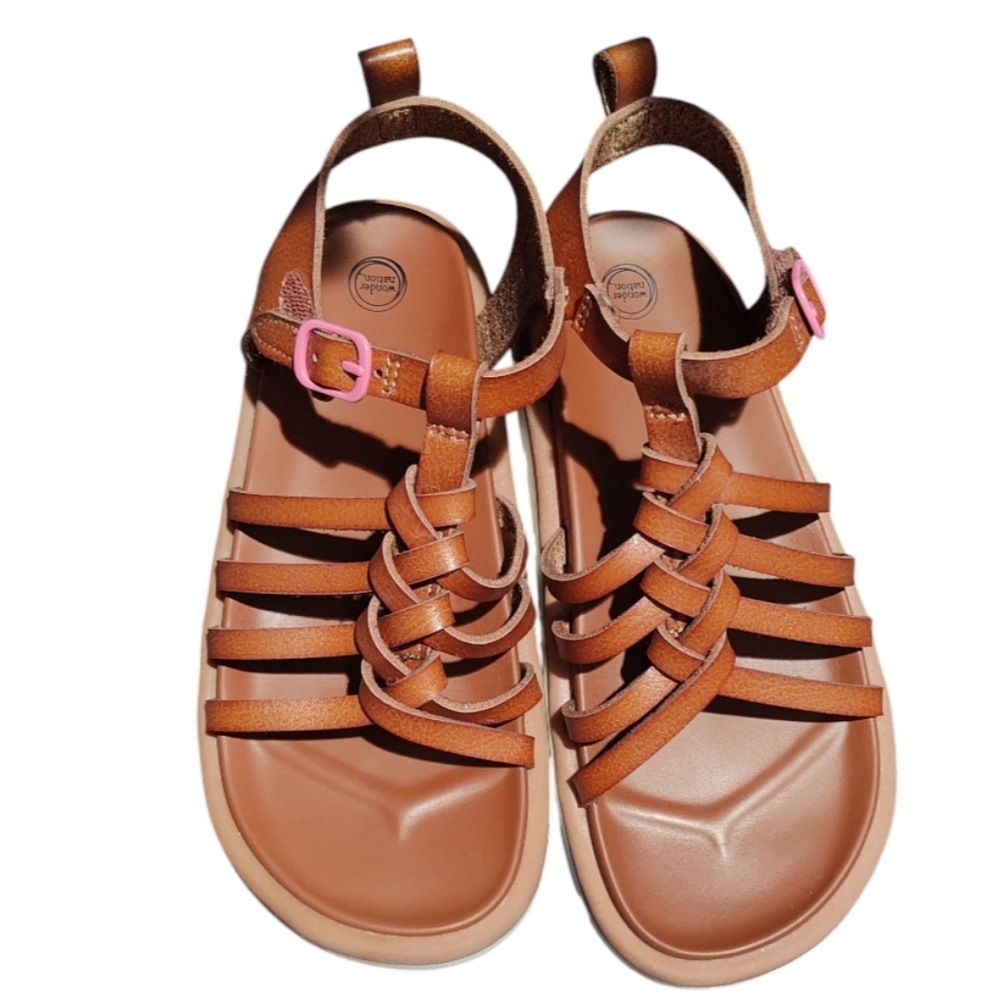 Brown Strappy Sandals
